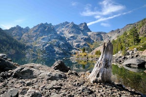 Gold Lakes, Sierra Buttes, 45mi