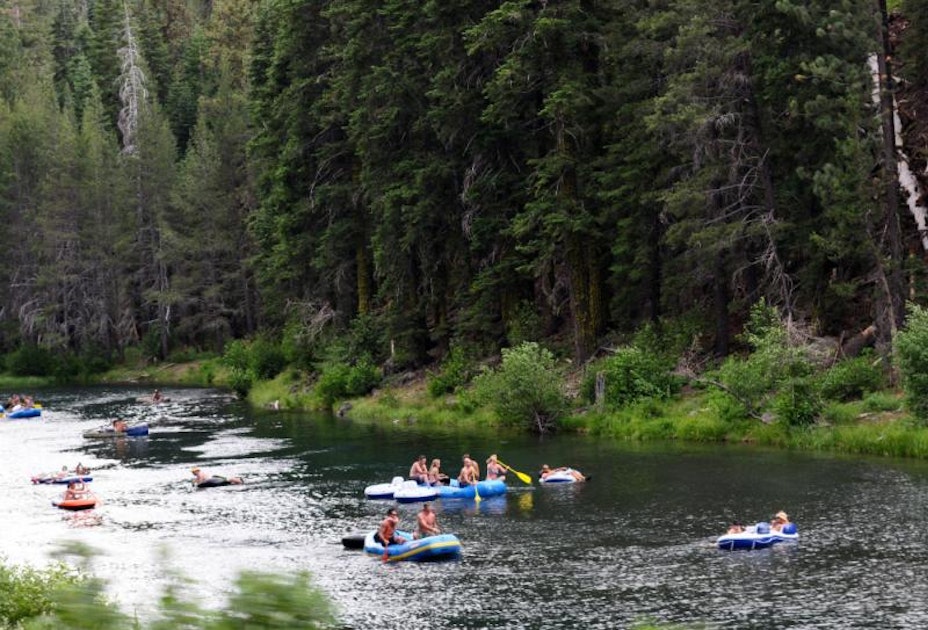 A Lazy (Fun) Float Down the River, Lake Tahoe