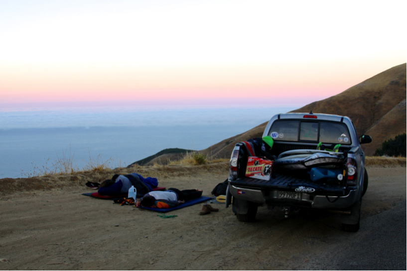 Ocean View Camping in Southern Big Sur