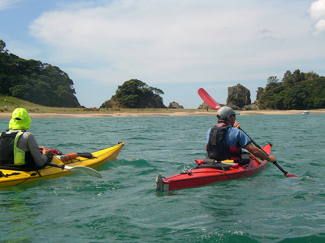 Kayaking/ Snorkeling in the Bay of Islands, New Zealand