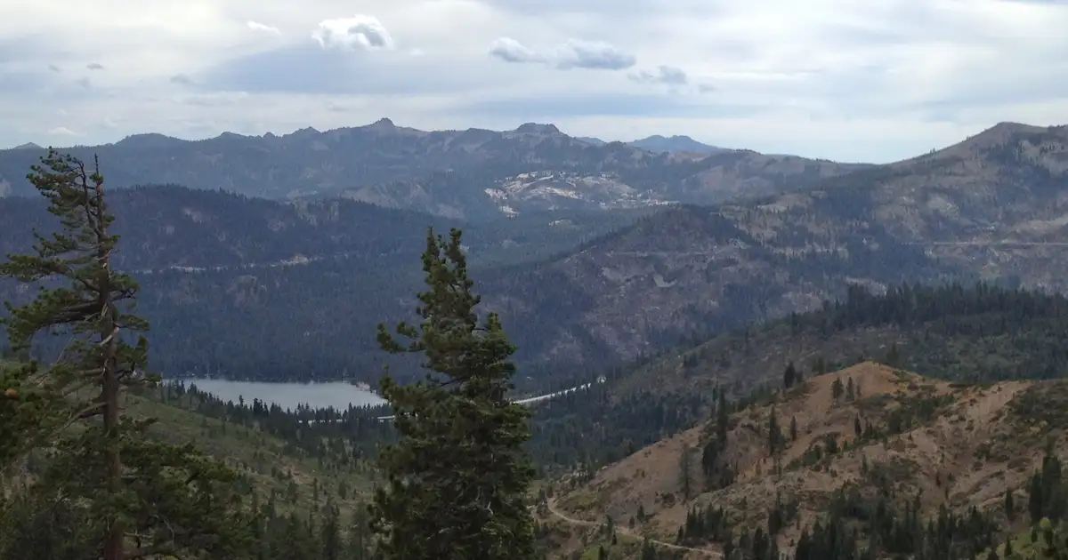 Dozen Lake Rim Donner Lake Rim Trail: Johnson Canyon to Trout Creek, 39.333252,-120.289482