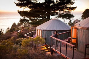 Luxurious Camping at Treebones Resort