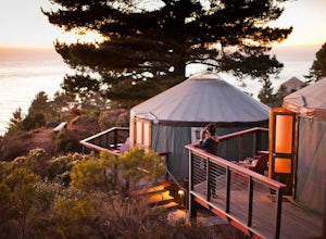 Luxurious Camping at Treebones Resort