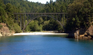 Camp at Russian Gulch State Park