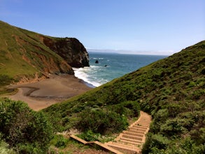 Tennessee Beach via Tennessee Valley Trail