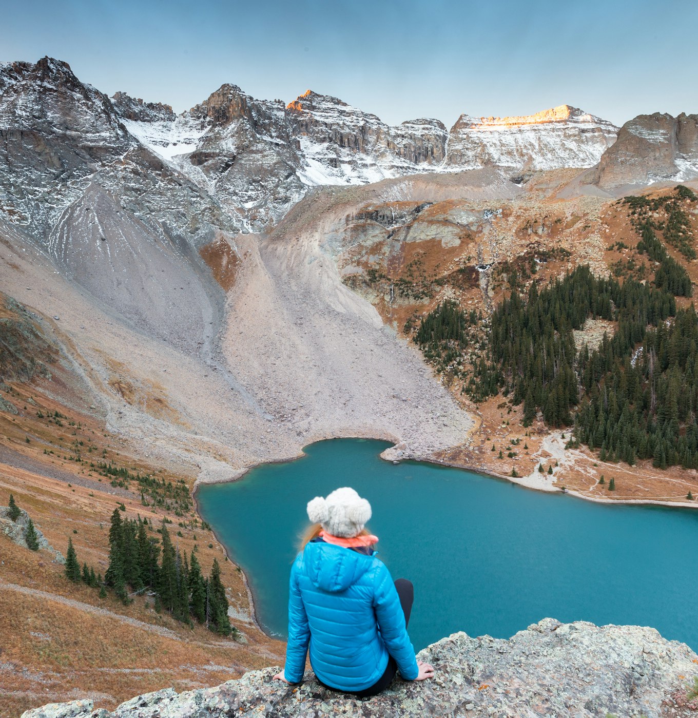 blue lakes trail colorado camping