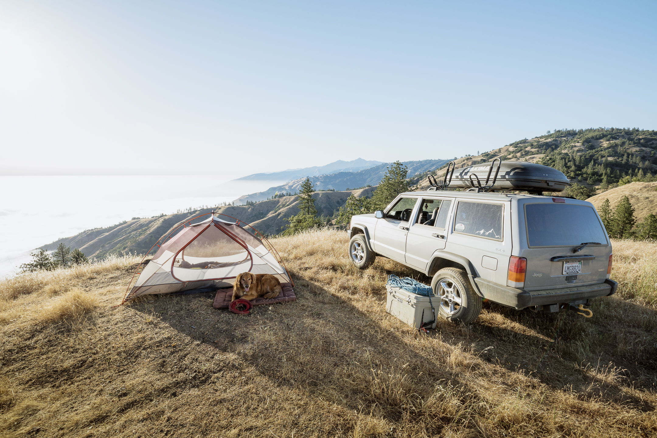 Life Above The Clouds Isn T So Bad Camping In Big Sur