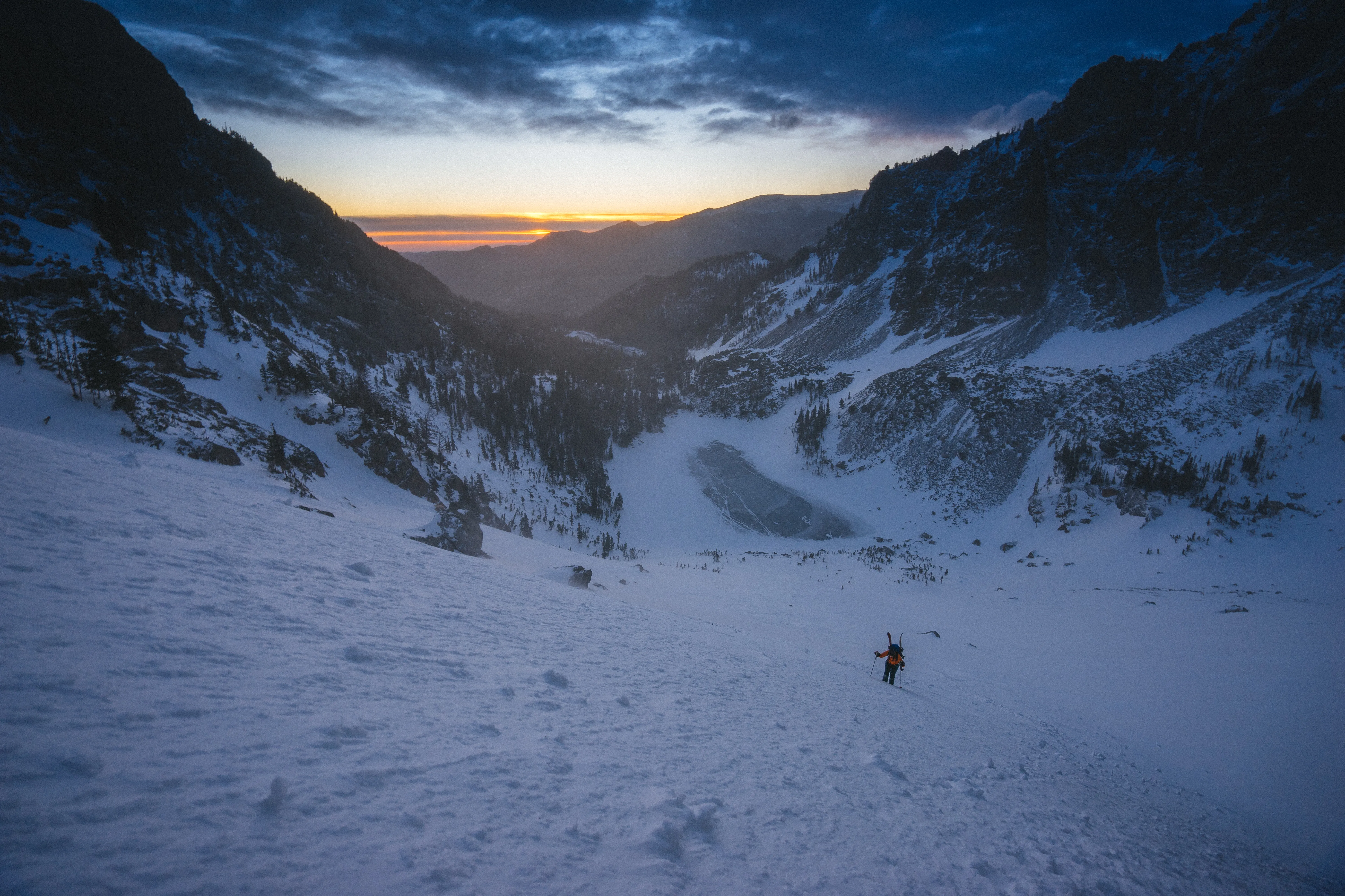 Dragon's Tail Couloir Climb