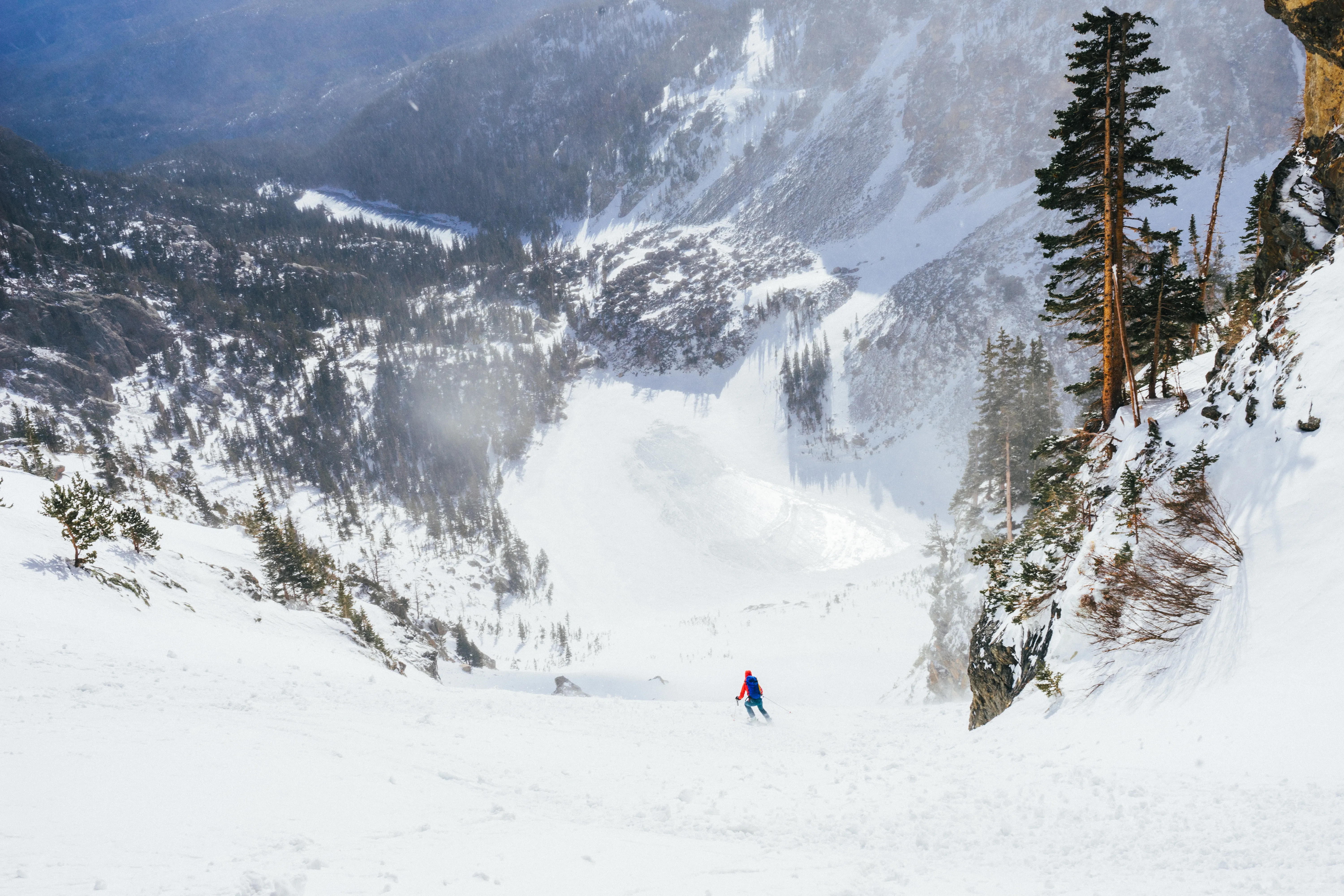 Dragon's Tail Couloir Climb