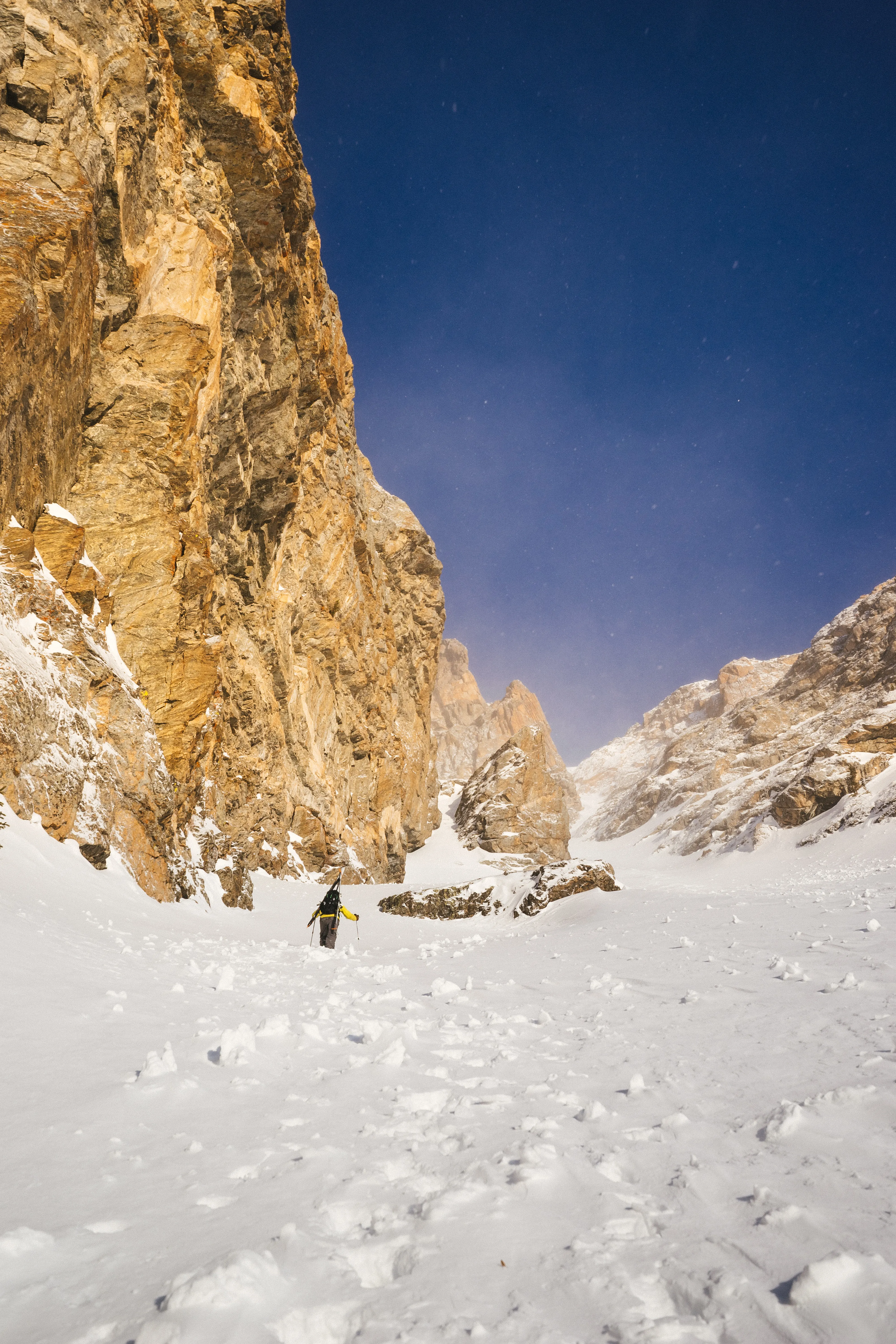 Dragon's Tail Couloir Climb