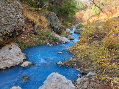 Hike to Diamond Fork (Fifth Water) Hot Springs, Three Forks Trailhead