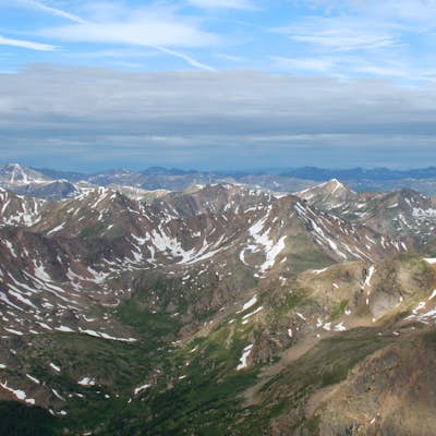 Hike Mount Shavano and Tabeguache Peak