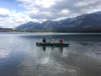 Explore Edith Lake in Jasper National Park
