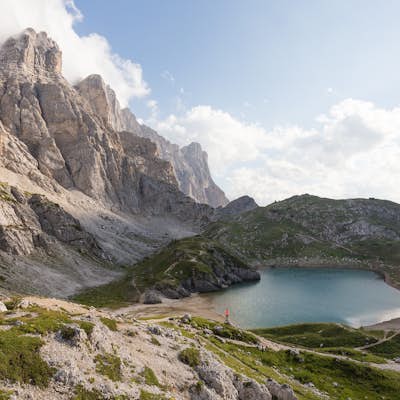 Hike or Run the Alta Via 1 in the Dolomites