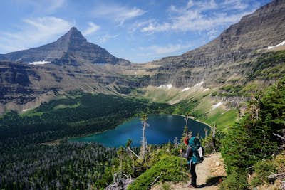 Backpack the Continental Divide in Glacier NP 