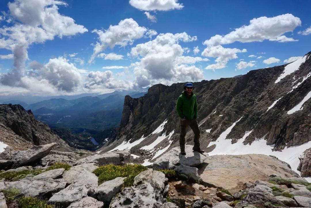 Flattop Mountain and Hallett Peak
