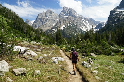 Hike to Lake Solitude , Jenny Lake Trailhead