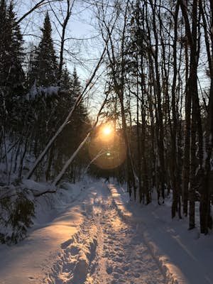 Hike the Les Coulées Trail at Parc Nat'l de la Jacques-Cartier