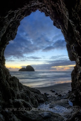 Take a Stroll to Tunnel Beach, Oregon, Oceanside Beach Parking