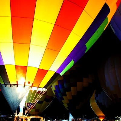 Photograph the Albuquerque International Balloon Fiesta
