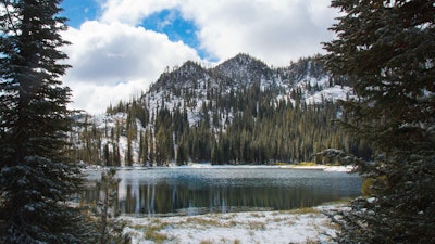 Camp at Blue Lake, Blue Lake Trailhead, Idaho