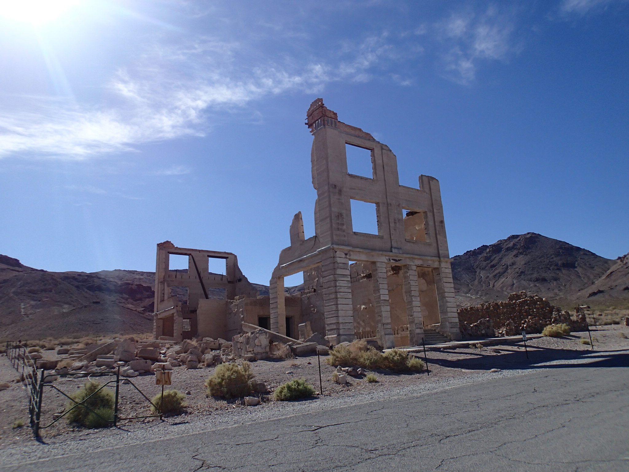 Explore Rhyolite Ghost Town , Beatty, Nevada