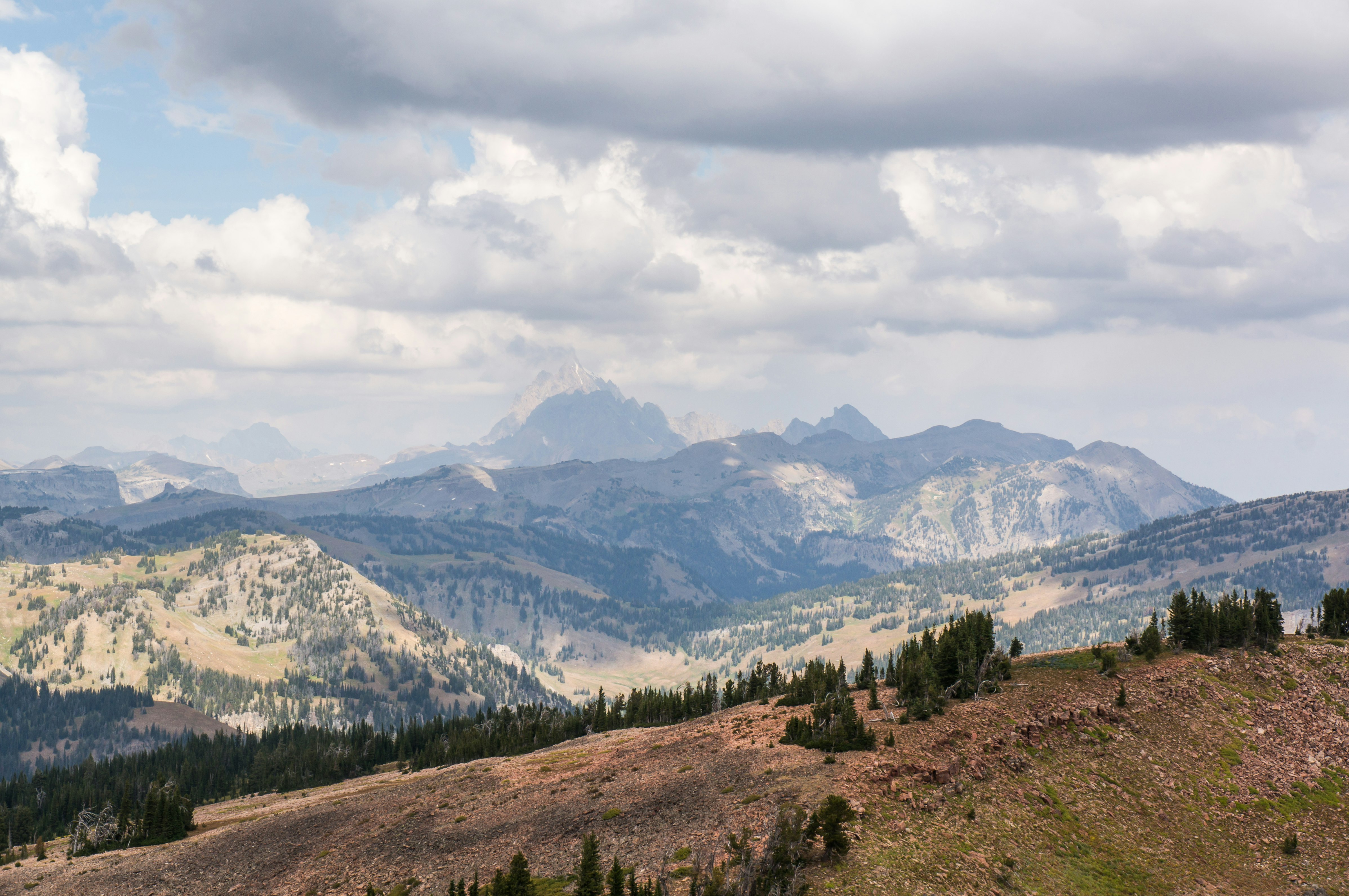 Summit Taylor Mountain, Alta, Wyoming