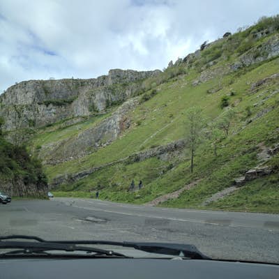 Rock Climb at Cheddar Gorge 