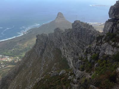 Table Mountain's India Venster Route