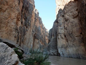 Raft through Santa Elena Canyon in Big Bend