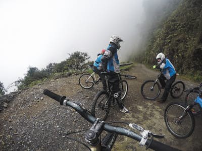 Mountain Bike Death Road in La Paz