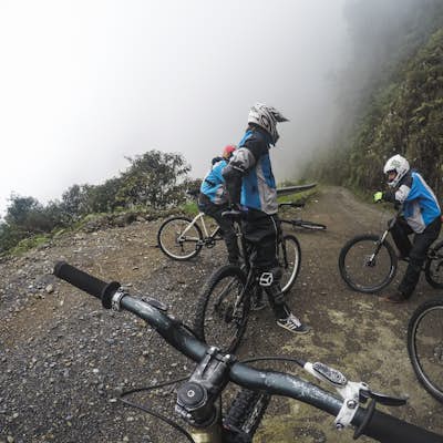 Mountain Bike Death Road in La Paz