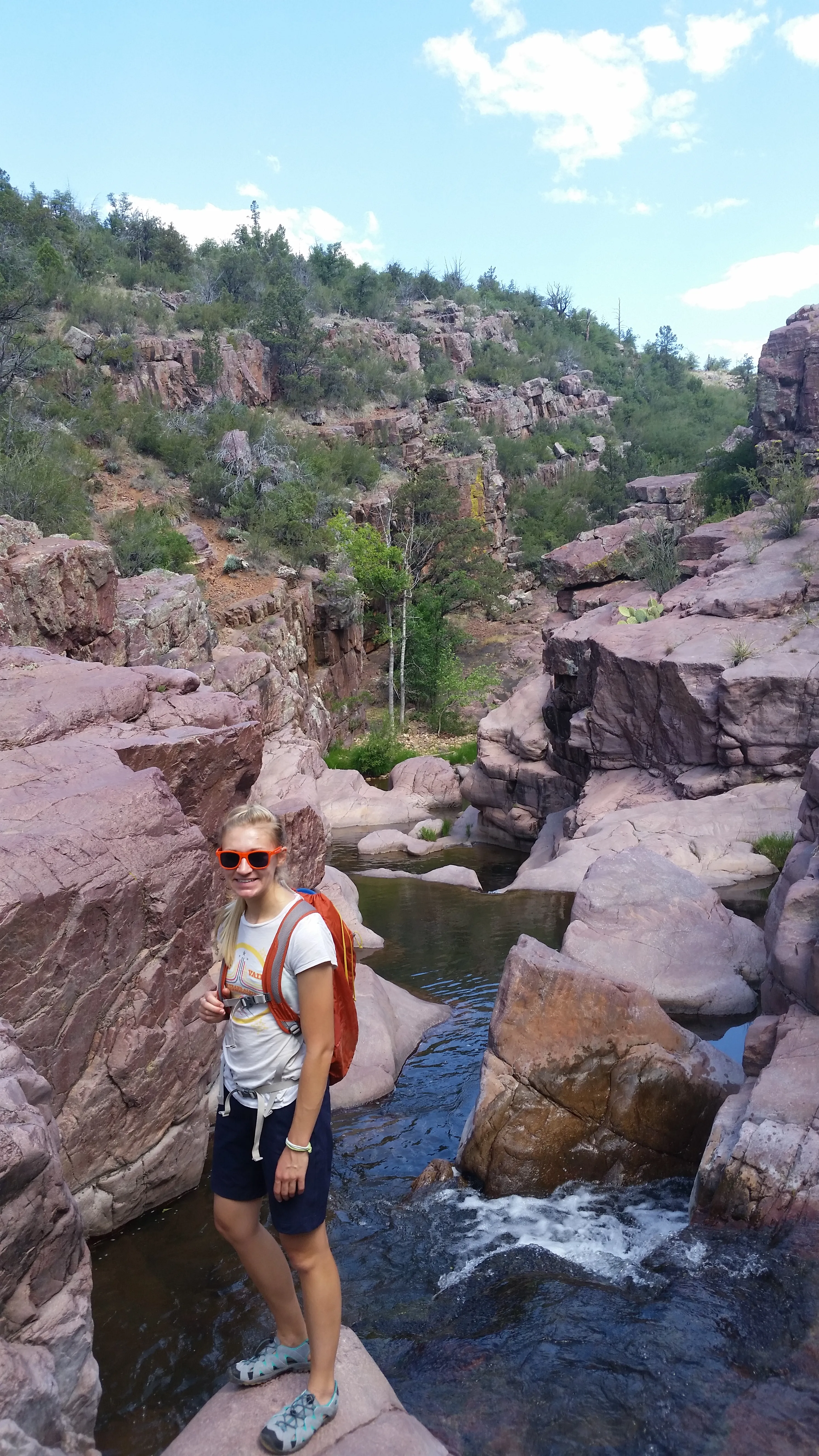 Canyoneering at Christopher Creek/Box Canyon