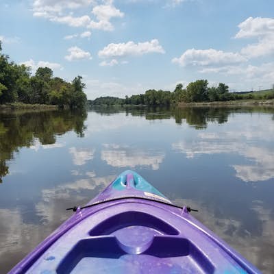 Kayak the Des Plaines River