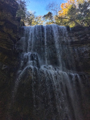 Hike through Virgin Falls State Natural Area, Virgin Falls Trailhead