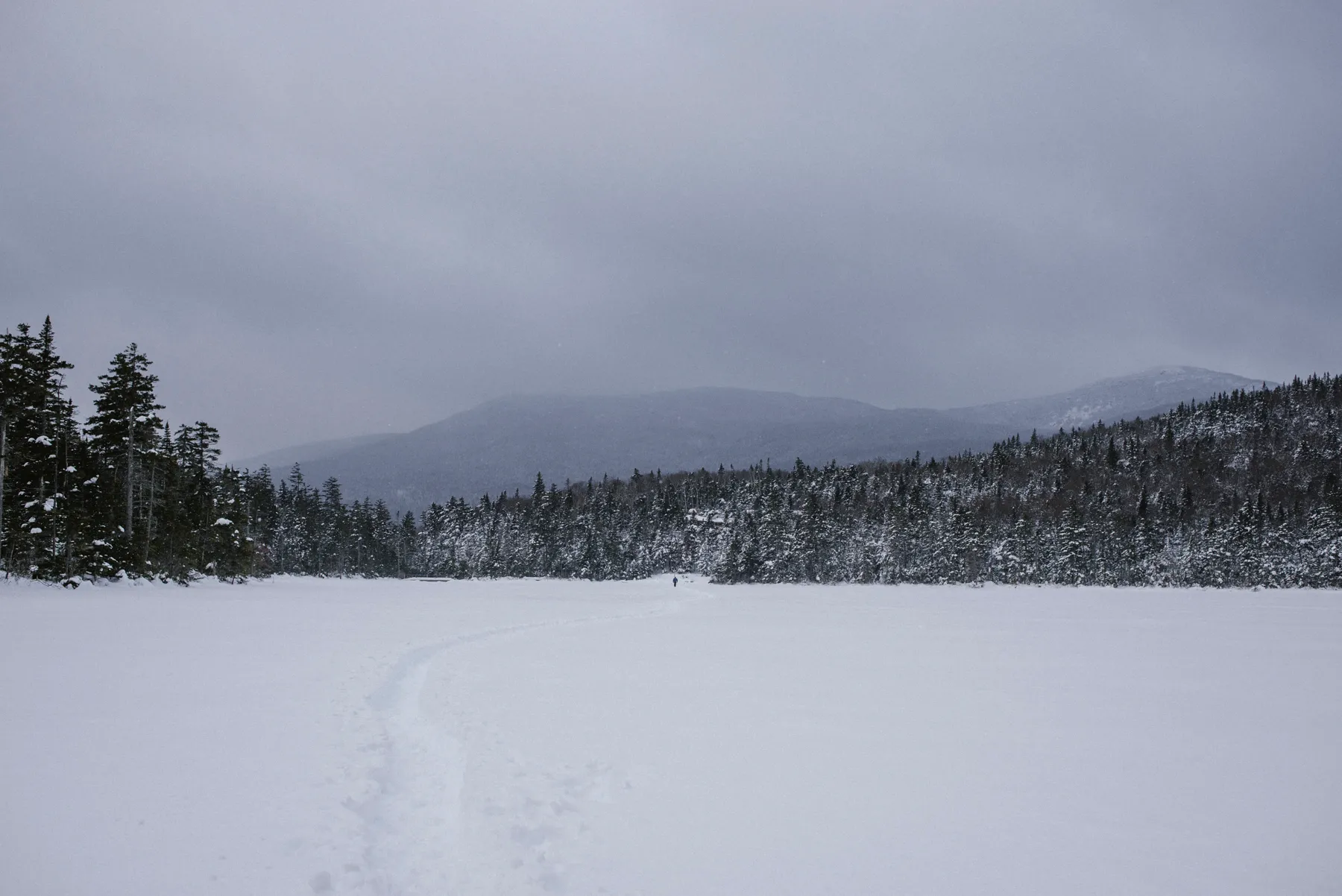 Snowshoe to Lonesome Lake