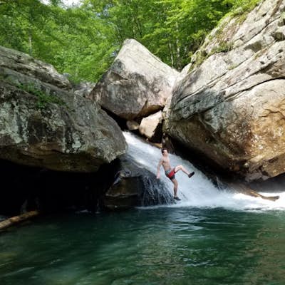 Hike and Swim at the Middle Creek Slide