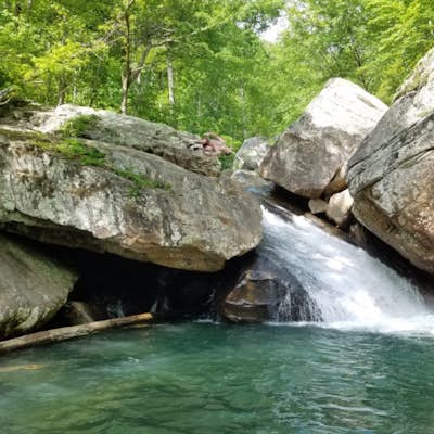Hike and Swim at the Middle Creek Slide