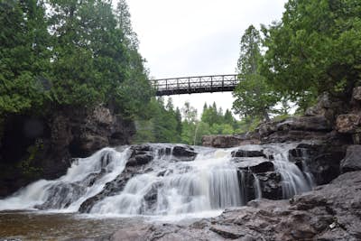Hike to the Fifth Falls of the Gooseberry River