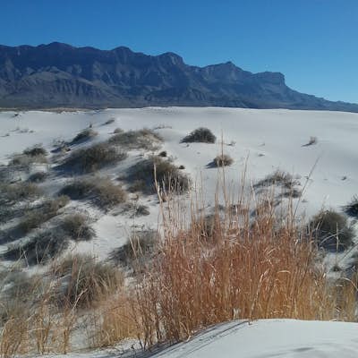 Gypsum Sand Dunes, Guadalupe Mountains NP