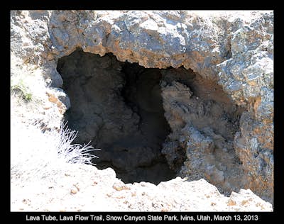 Explore Lava Tubes via Butterly Trail - Snow Canyon State Park