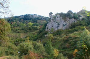 Rock Climb Galdames, Basque Country