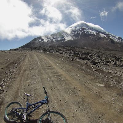 Downhill Bike on Chimborazo