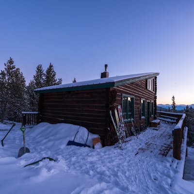 Ski or Snowshoe to Vance's Cabin