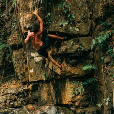 Hike up the Mother Tree Tributary to Deep Water Soloing