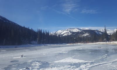 Hike/Snowshoe/Ski/Backpack to Lost Lake via Hessie Trailhead