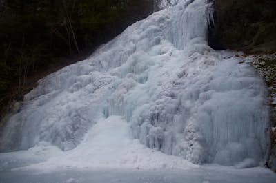 Dutch Creek Falls (Private) | Impromptu Frozen Adventure