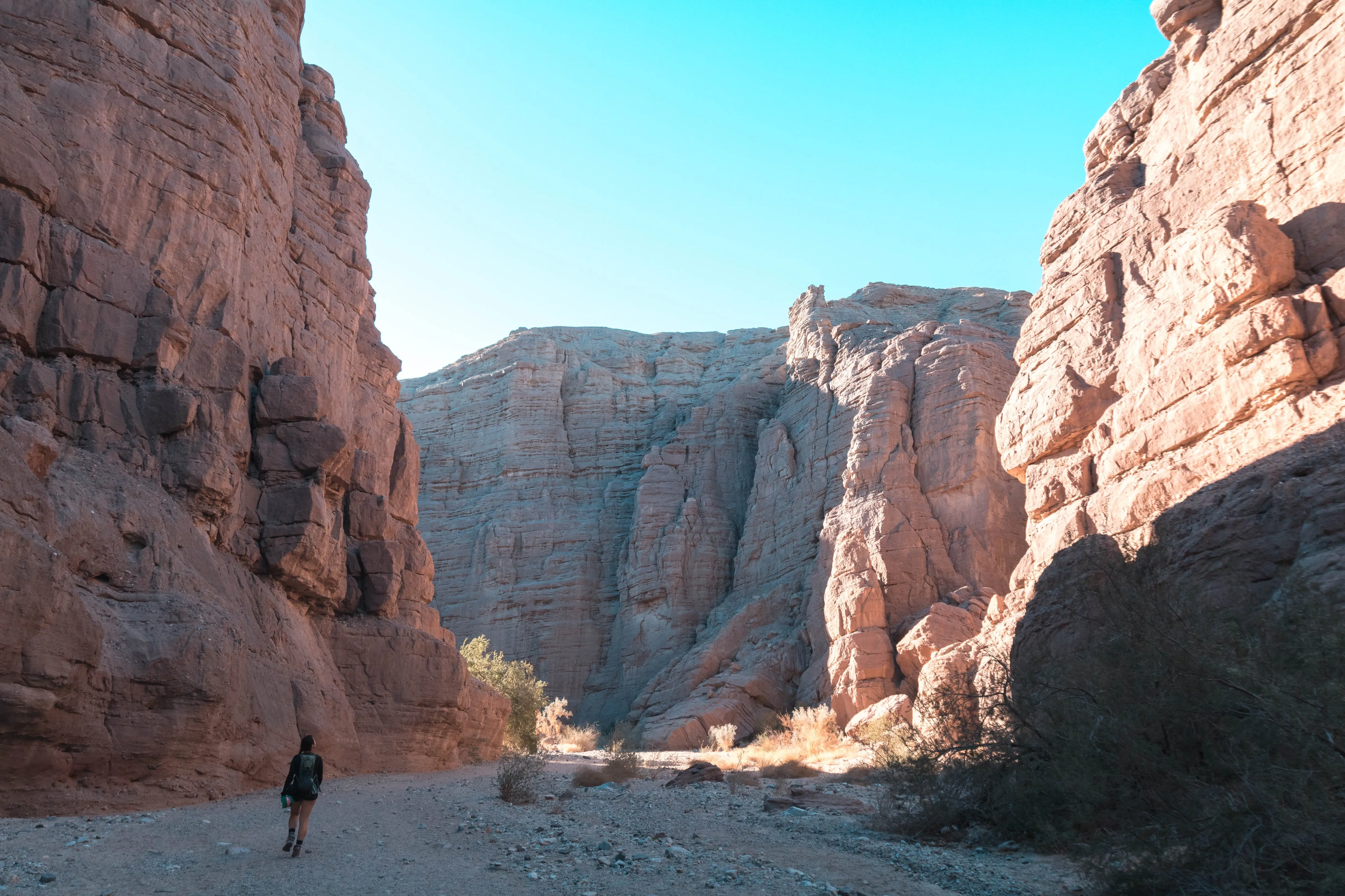 Ladder Canyon in Mecca Hills