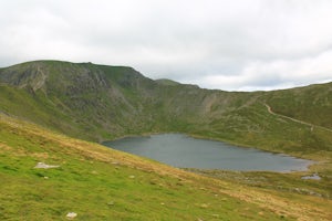 Hike Hellvellyn Loop via Striding Edge & Swirral Edge