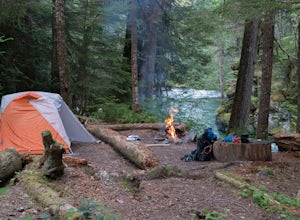 Camp at the Dose Forks